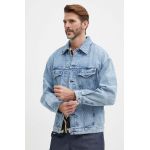 BOSS geacă din denim bărbați, de tranziție, oversize, 50514236