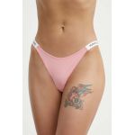 Tommy Jeans tanga culoarea roz, UW0UW05152
