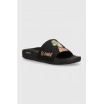 Skechers papuci SKECHERS X SNOOP DOGG barbati, culoarea negru