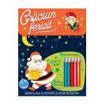 Craciun fericit. Servieta mea cu activitati și jocuri distractive