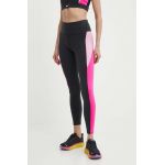 Reebok leggins de antrenament Lux Contour culoarea negru, modelator, 100076147