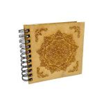 Agenda din lemn: Mandala speciala