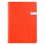 Agenda nedatata portocalie. Notebook Usb