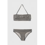 United Colors of Benetton costum de baie pentru copii din două piese culoarea negru