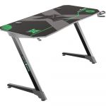 Birou gaming Serioux zRadiance, Negru/Verde