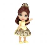 Mini papusa Disney Princess, model Belle, 8cm