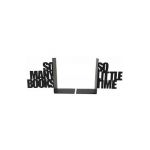 Suport lateral carti: So Many Books. So Little Time