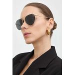 Jimmy Choo ochelari de soare femei, culoarea negru, 0JC4002B