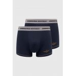 Aeronautica Militare boxeri 2-pack barbati, culoarea albastru marin, AM1UBX004