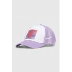 United Colors of Benetton șapcă de baseball pentru copii culoarea violet, cu imprimeu
