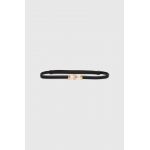 Answear Lab curea de piele femei, culoarea negru