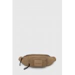 AllSaints borseta de piele WASHED LTHR BUMBAG culoarea verde, MB703Z