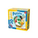 3D Globe Puzzle - Alba Ca Zapada