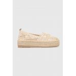 Answear Lab espadrile culoarea bej, cu platforma