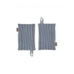 OYOY manusa de bucatarie Striped Denim 2-pack