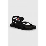 Tommy Jeans sandale TJM CASUAL SANDAL barbati, culoarea negru, EM0EM01399