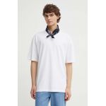 AllSaints tricou din bumbac MONTANA SS CREW barbati, culoarea alb, neted, MD510Z