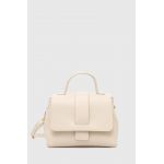 Answear Lab poseta de piele culoarea bej