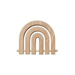 OYOY suport pentru mâncăruri fierbinți Rainbow Wooden Trivet