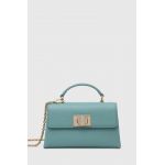 Furla poseta de piele culoarea turcoaz, WE00423 ARE000 2674S