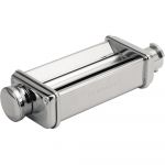 Accesoriu rola lasagna Kenwood KAX980ME, 10 setari grosime, Otel inoxidabil, Argintiu