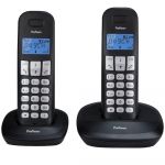 Telefon fara fir DECT Profoon PDX-1120, Agenda 20 de contacte, Caller ID, Redial, Negru
