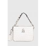 Steve Madden poseta de piele Bramie culoarea alb