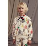 Mini Rodini bluza copii Nautical culoarea bej, modelator