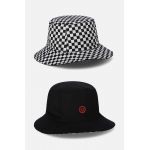 Coccodrillo pălărie reversibilă din bumbac pentru copii culoarea negru, bumbac