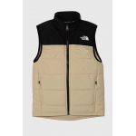 The North Face vesta copii NEVER STOP SYNTHETIC VEST culoarea bej