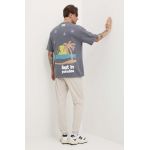 Sixth June tricou din bumbac barbati, culoarea gri, cu imprimeu