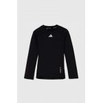 adidas longsleeve copii culoarea negru, cu imprimeu