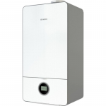 Centrala Termica pe Gaz Bosch Condens 7000i GC7000iW 24, Montare pe Perete, Kit Evacuare Gaze Arse Orizontal
