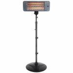 Radiator cu halogen pentru exterior Home FK 272, 3 trepte de putere 650/1350/2000W, IPX4