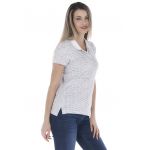 Tricou polo slim fit cu model logo