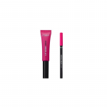 Ruj de buze + Creion contur L'Oreal Lip Kit Paint 202 King Pink