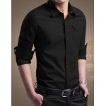 Cămașă bărbați J2600 negru XXL