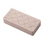 Organizator de rujuri din silicon roz deschis S