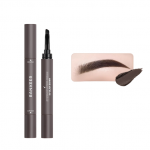 Gel cremă pentru sprâncene rezistent la apă în creion Pomadă de lungă durată pentru sprâncene Gel de fixare pentru sprâncene dublu față cu perie Gel natural pentru sprâncene Chocolate Brown