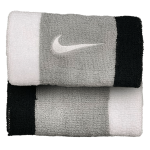 NIKE SWOOSH DOUBLEWIDE WRISTBANDS 2 PK L