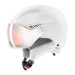 uvex hlmt 600 visor all white mat 53-55