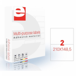 Etichete Autoadezive 2/a4, 210 X 148,5 Mm, 200 Coli/top, Etilaser - Albe