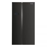 Frigider Side by side Candy CHSBSO 6174B, No Frost, 532 l, Super Freezing, H 177 cm, Negru, Clasa E