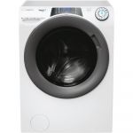 Masina de spalat rufe Candy Rapido Pro RP 486BWMR/1-S, 8 kg, 1400 RPM, Quick&Clean Technology, Easy Iron+, Alb, Clasa A,
