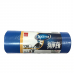 Saci menajeri Optima Super 120 L, Albastri, LDPE