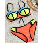 Bikini elegant pentru fete J888 roșu 8