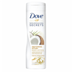 Lotiune Corp DOVE Restoring Ritual, 250 ml, cu Extract de Ulei de Cocos si Lapte de Migdale