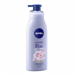 Lotiune Corp NIVEA Rose, 200 ml, Extract de Trandafiri, cu Pompita