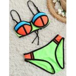 Bikini elegant pentru fete J888 verde 10