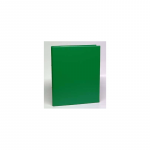 Caiet Mecanic 2 Inele - D25mm, Coperti Carton Plastifiat Pvc, A4, Aurora - Verde